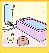 リフォームしたきれいなお風呂